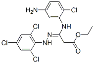 CAS#: 73398-82-0, 3-[(5-Amino-2-Chlorophenyl)Amino]-3-[2-(2,4,6-Trichlorophenyl)Hydrazono]Propanoic Acid Ethyl Ester