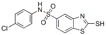 CAS 登录号：7341-89-1， N-(4-氯苯基)-2,3-二氢-2-硫代-5-苯并噻唑磺酰胺