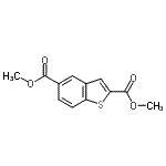 CAS#: 7345-76-8, Dimethyl 1-benzothiophene-2,5-dicarboxylate