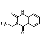 CAS#: 734544-88-8, 3-Ethyl-2-thioxo-2,3,4a,8a-tetrahydro-4(1H)-quinazolinone