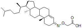 CAS#: 73489-89-1, 2-[[(10R,13R,17R)-10,13-Dimethyl-17-[(2R)-6-Methylheptan-2-Yl]-1,2,6,7,8,9,11,12,14,15,16,17-Dodecahydrocyclopenta[a]Phenanthren-3-Ylidene]Amino]Oxyacetic Acid