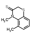 CAS#: 73500-68-2, 4,5-Dimethyl-2H-1,4-benzothiazine-3(4H)-thione
