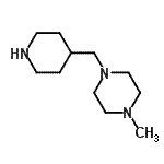 CAS#: 735262-46-1, 1-methyl-4-(4-piperidylmethyl)piperazine