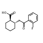 CAS#: 735274-94-9, (1R,2S)-2-[2-(2-Fluorophenyl)-2-oxoethyl]cyclohexanecarboxylic acid