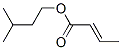 CAS 登录号：73545-17-2， 3-甲基丁基(E)-丁-2-烯酸酯
