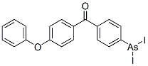 CAS#: 7356-67-4, [4-(4-Phenoxybenzoyl)Phenyl]-Arsonous Diiodide