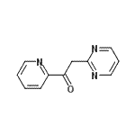 CAS#: 73569-08-1, 1-(2-Pyridinyl)-2-(2-pyrimidinyl)ethanone