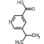 CAS#: 73591-69-2, 5-isopropylpyridine-3-carboxylic acid