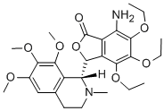 CAS#: 73604-83-8, 7-Amino-4,5,6-Triethoxy-3-(6,7,8-Trimethoxy-2-Methyl-3,4-Dihydro-1H-Isoquinolin-1-Yl)-3H-2-Benzofuran-1-One