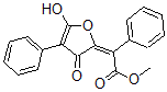 CAS#: 73622-57-8, Methyl 2-(5-Hydroxy-3-Oxo-4-Phenylfuran-2-Ylidene)-2-Phenylacetate