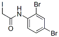 CAS#: 73623-36-6, N-(2,4-Dibromophenyl)-2-Iodoacetamide