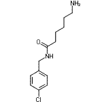 CAS 登录号：73655-06-8， 6-氨基-N-(4-氯苄基)己酰胺