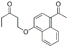 CAS 登录号：73663-73-7， 1-(4-乙酰基萘-1-基)氧基戊烷-3-酮