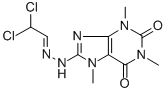 CAS#: 73664-29-6, 8-((2E)-2-(2,2-Dichloroethylidene)Hydrazinyl)-1,3,7-Trimethylpurine-2,6-Dione