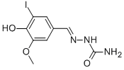 CAS#: 73664-56-9, [[(E)-(3-Iodo-5-Methoxy-4-Oxo-1-Cyclohexa-2,5-Dienylidene)Methyl]Amino]Urea