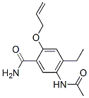 CAS#: 73664-64-9, 5-Acetamido-4-Ethyl-2-Prop-2-Enoxybenzamide
