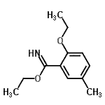 CAS 登录号：736924-54-2， 乙基2-乙氧基-5-甲基苯甲亚氨酸酯