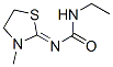 CAS 登录号：73696-65-8， (1Z)-3-乙基-1-(3-甲基-1,3-噻唑烷-2-亚基)脲