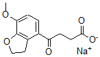 CAS 登录号：73698-58-5， 4-(7-甲氧基-2,3-二氢-1-苯并呋喃-4-基)-4-氧代丁酸钠