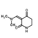 CAS 登录号：736990-44-6， (3Z)-3-[(二甲基氨基)亚甲基]-2,4-哌啶二酮