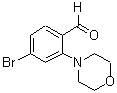 CAS 登录号：736990-80-0， 4-溴-2-(N-吗啉基)-苯甲醛