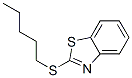 CAS 登录号：73713-86-7， 2-戊基巯基-1,3-苯并噻唑