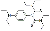 CAS 登录号：73728-83-3， 1-(4-二乙基氨基苯基)-1-(二乙基硫代氨基甲酰)-3,3-二乙基硫脲