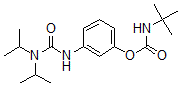 CAS#: 73758-15-3, [3-[Di(Propan-2-Yl)Carbamoylamino]Phenyl] N-Tert-Butylcarbamate