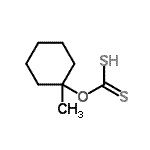CAS#: 737697-72-2, O-(1-Methylcyclohexyl) hydrogen carbonodithioate