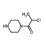 CAS#: 737703-49-0, 2-Chloro-1-(1-piperazinyl)-1-propanone