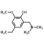CAS#: 737712-27-5, 2-[(Dimethylamino)methyl]-4-ethyl-6-methoxyphenol