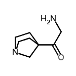 CAS 登录号：737727-70-7， 2-氨基-1-(1-氮杂双环[2.2.1]庚-4-基)乙酮
