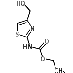 CAS 登录号：737823-24-4， 乙基[4-(羟基甲基)-1,3-噻唑-2-基]氨基甲酸酯