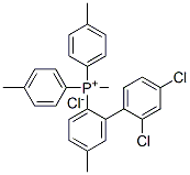 CAS#: 73790-42-8, (2,4-Dichlorophenyl)Methyl-Tris(4-Methylphenyl)Phosphanium Chloride