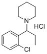 CAS#: 73790-60-0, 1-[1-(2-Chlorophenyl)Propyl]Piperidine Hydrochloride