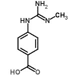 CAS 登录号：738523-12-1， 4-(N'-甲基亚氨基甲酰胺基)苯甲酸