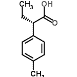 CAS#: 73853-94-8, (2S)-2-(4-Methylphenyl)butanoic acid