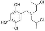 CAS#: 73855-51-3, 4-[(Bis(2-Chloropropyl)Amino)Methyl]-6-Chlorobenzene-1,3-Diol