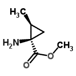 CAS 登录号：738554-17-1， 甲基(1R,2S)-1-氨基-2-甲基环丙烷羧酸酯