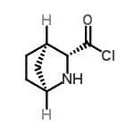 CAS 登录号：738567-65-2， (1S,3R,4R)-2-氮杂双环[2.2.1]庚烷-3-甲酰氯