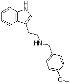 CAS#: 7390-67-2, 2-(1H-Indol-3-yl)-N-(4-methoxybenzyl)ethanamine