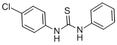 CAS#: 7392-67-8, N-(4-Chlorophenyl)-N'-Phenyl-Thiourea