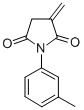 CAS 登录号：73927-02-3， 3-亚甲基-1-(3-甲基苯基)吡咯烷-2,5-二酮