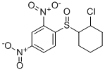 CAS#: 73927-20-5, 1-(2-Chlorocyclohexyl)Sulfinyl-2,4-Dinitrobenzene