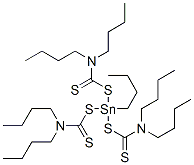 CAS#: 73927-88-5, Butyltris(Dibutyldithiocarbamato)Stannane