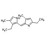 CAS#: 739301-42-9, 3-Ethyl-2-[(E)-(5-ethyl-3-methyl-2H-pyrrol-2-ylidene)methyl]-4-methyl-1H-pyrrole