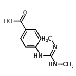CAS 登录号：739308-32-8， 4-(N',N''-二甲基亚氨基甲酰胺基)苯甲酸