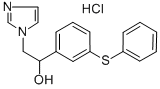 CAS 登录号：73932-28-2， alpha-(M-苯基硫代苯基)-1-咪唑乙醇单盐酸盐