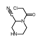 CAS#: 739364-92-2, 1-(Chloroacetyl)-2-piperazinecarbonitrile