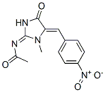 CAS#: 73941-43-2, N-[(5E)-1-Methyl-5-[(4-Nitrophenyl)Methylidene]-4-Oxoimidazol-2-Yl]Acetamide